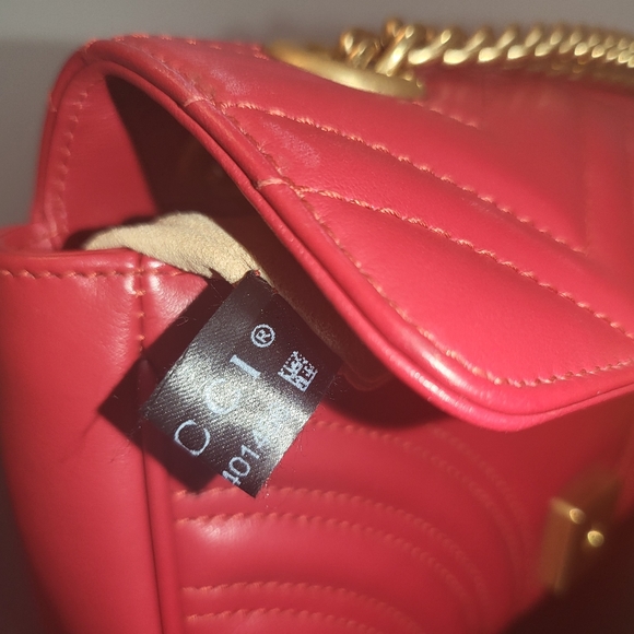 *SOLD*GG Marmont matelassé mini bag - Picture 13 of 13